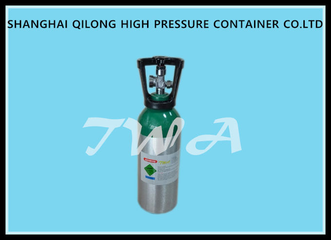 Cilindro de gas de aluminio de alta presión de la seguridad del cilindro de gas del PUNTO 4.64L para la bebida del CO2 del uso